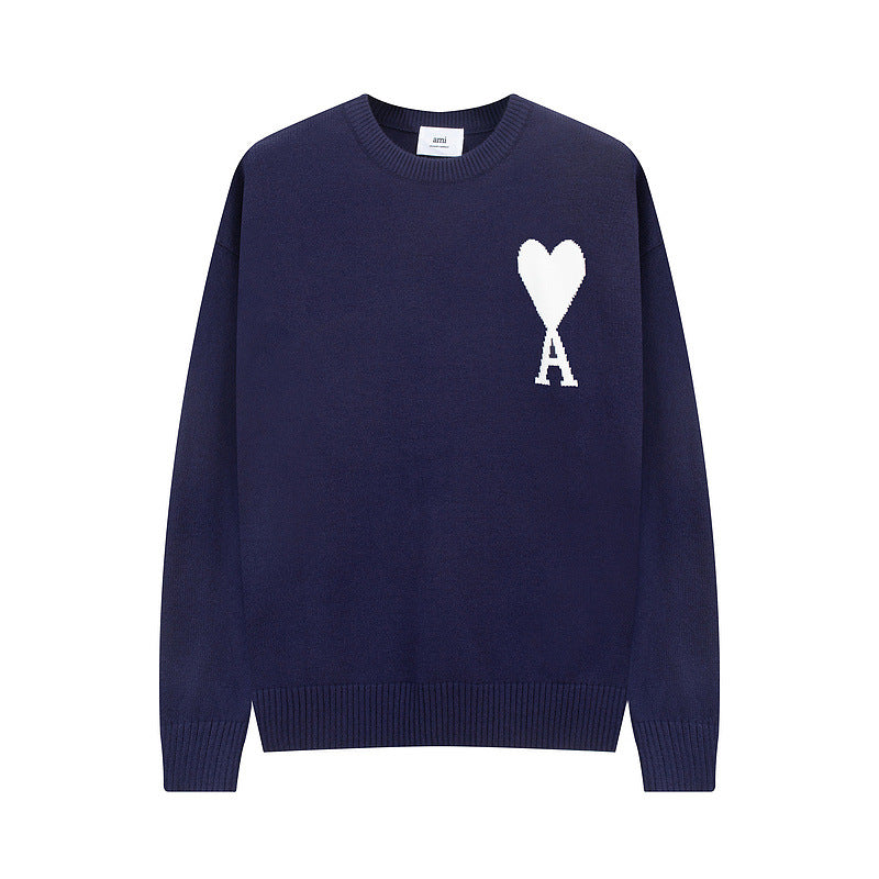 AMI | HEART SWEATER