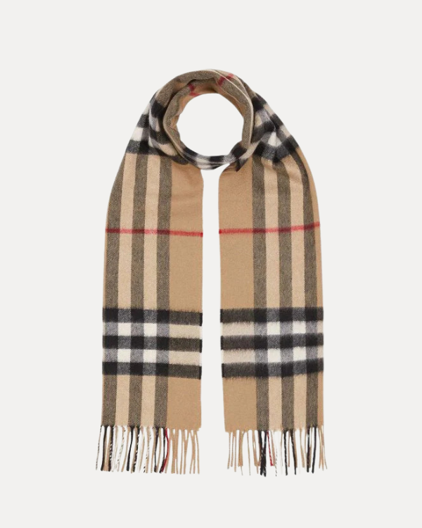 CHEQUERED BB | CASHMERE SCARF